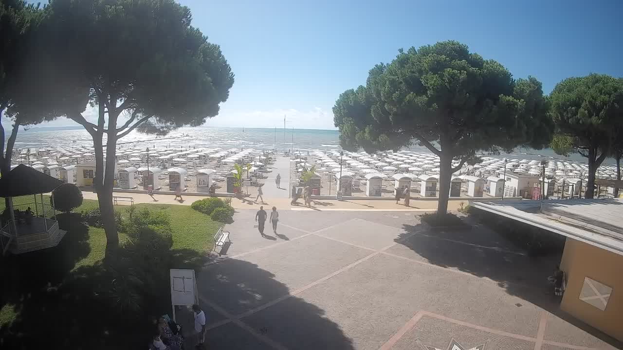 Webcam de Grado – Entrada de la playa (Lido di Grado)