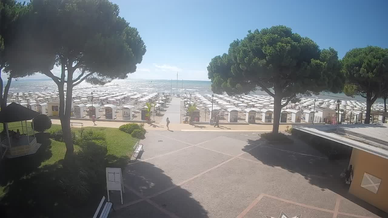 Web kamera Grado – Ulaz na plažu (Lido di Grado)