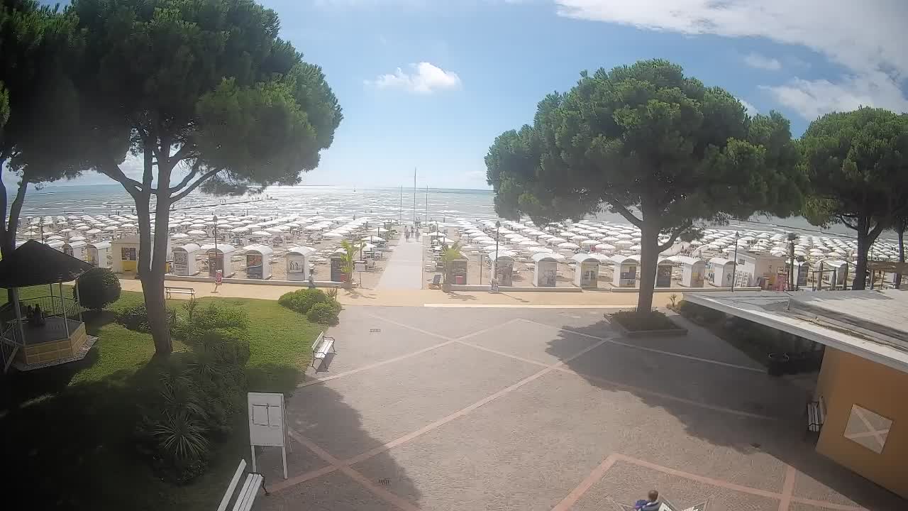 Webcam Grado – Entrée de la plage (Lido di Grado)