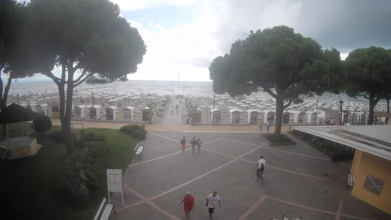 Spletna kamera Gradež (Grado) – Vhod na plažo