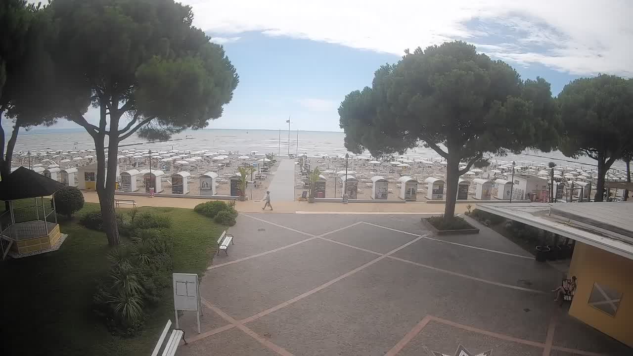 Spletna kamera Gradež (Grado) – Vhod na plažo