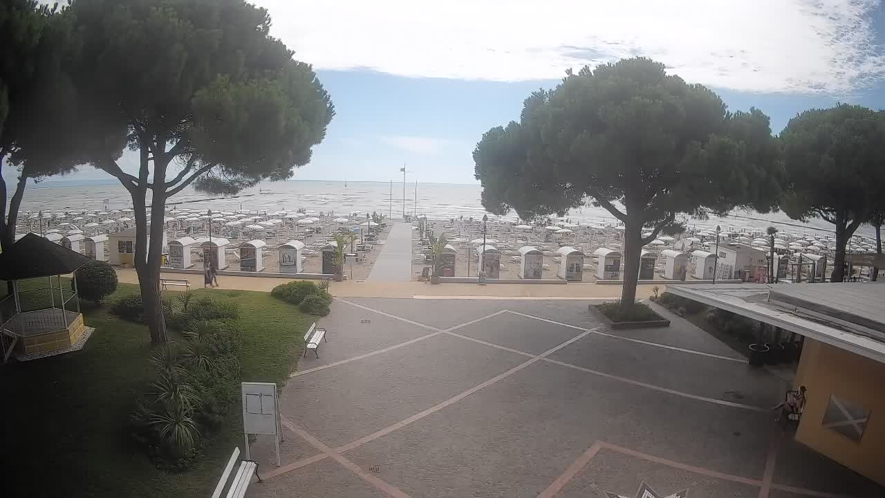 Spletna kamera Gradež (Grado) – Vhod na plažo