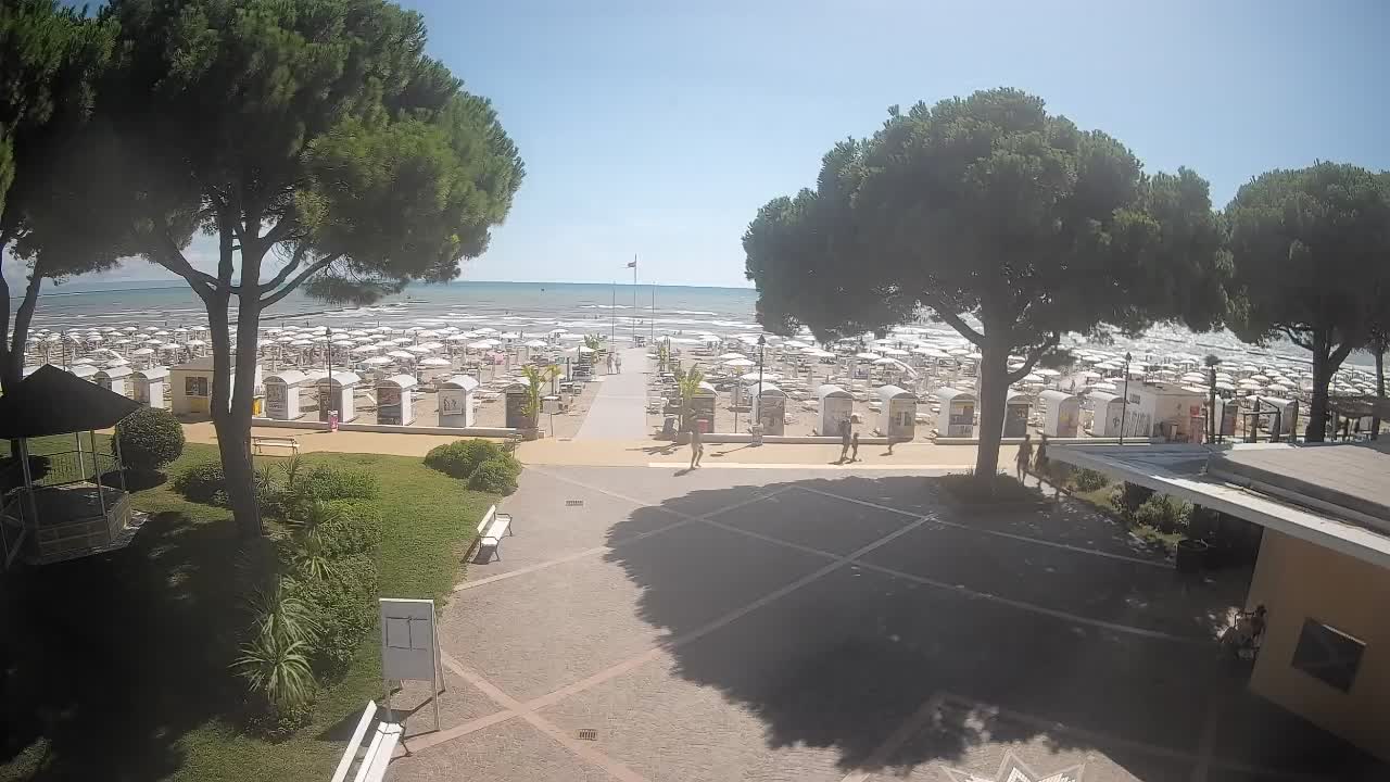 Webcam de Grado – Entrada de la playa (Lido di Grado)