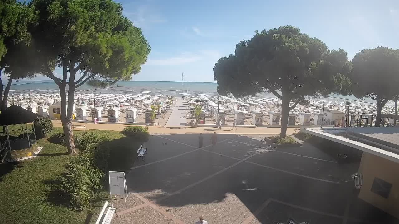 Webcam de Grado – Entrada de la playa (Lido di Grado)