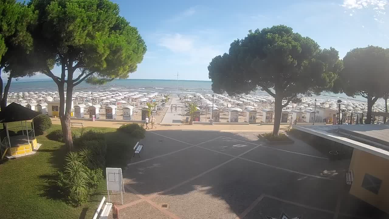 Spletna kamera Gradež (Grado) – Vhod na plažo
