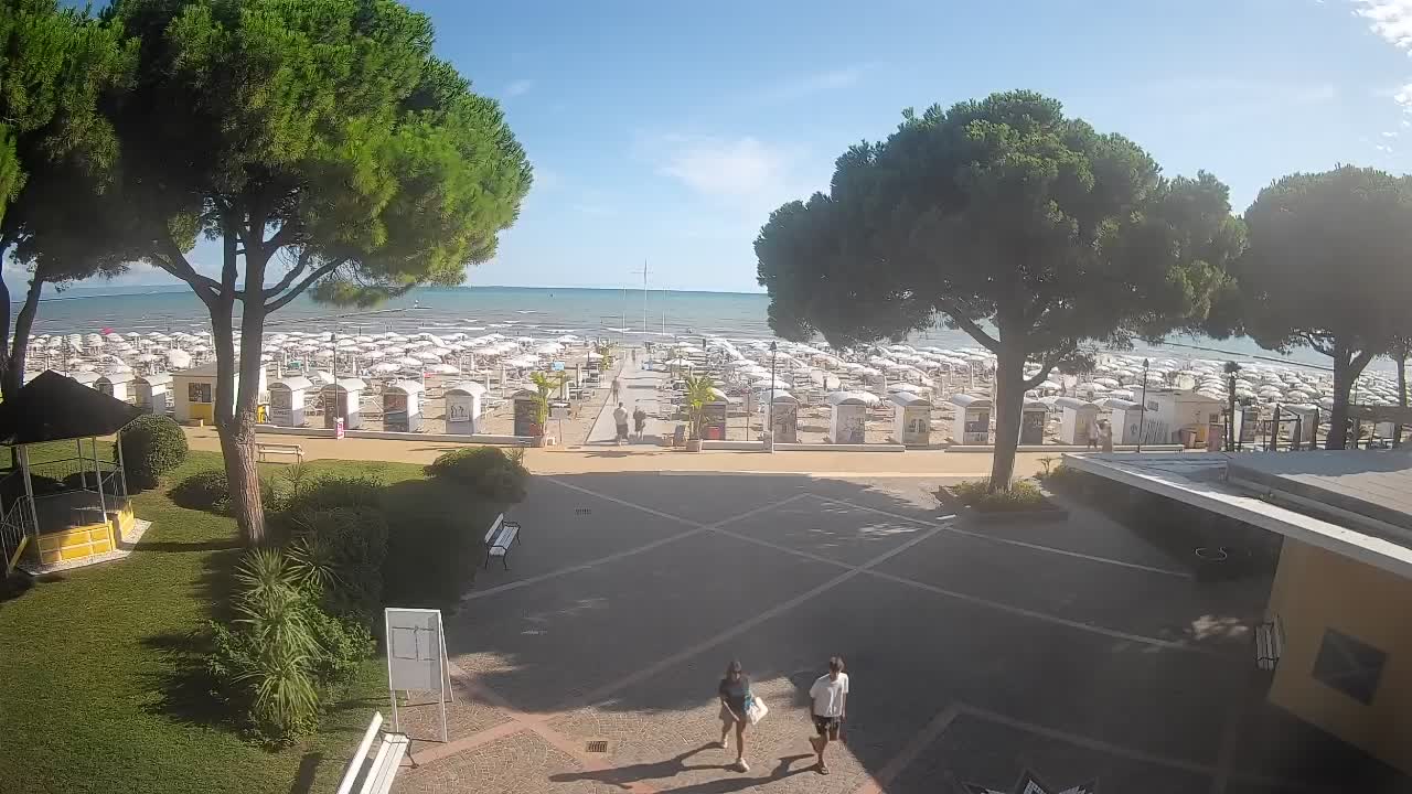Grado Webcam – Strandzugang am Lido di Grado