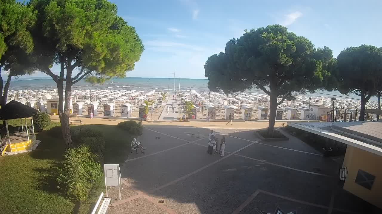Webcam Grado – Entrée de la plage (Lido di Grado)
