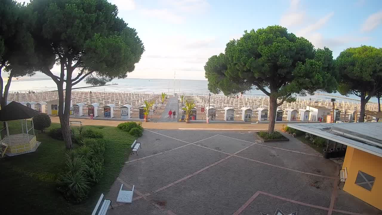 Grado Webcam – Strandzugang am Lido di Grado