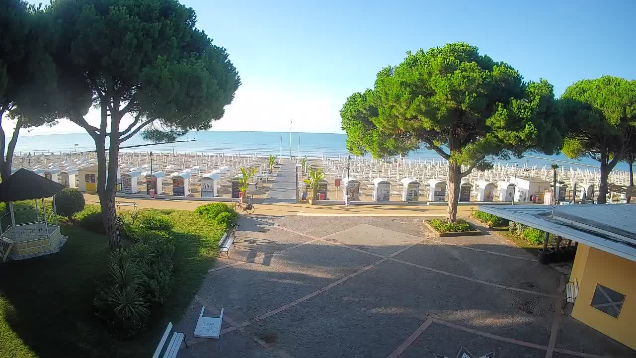 Webcam Grado – Entrée de la plage (Lido di Grado)