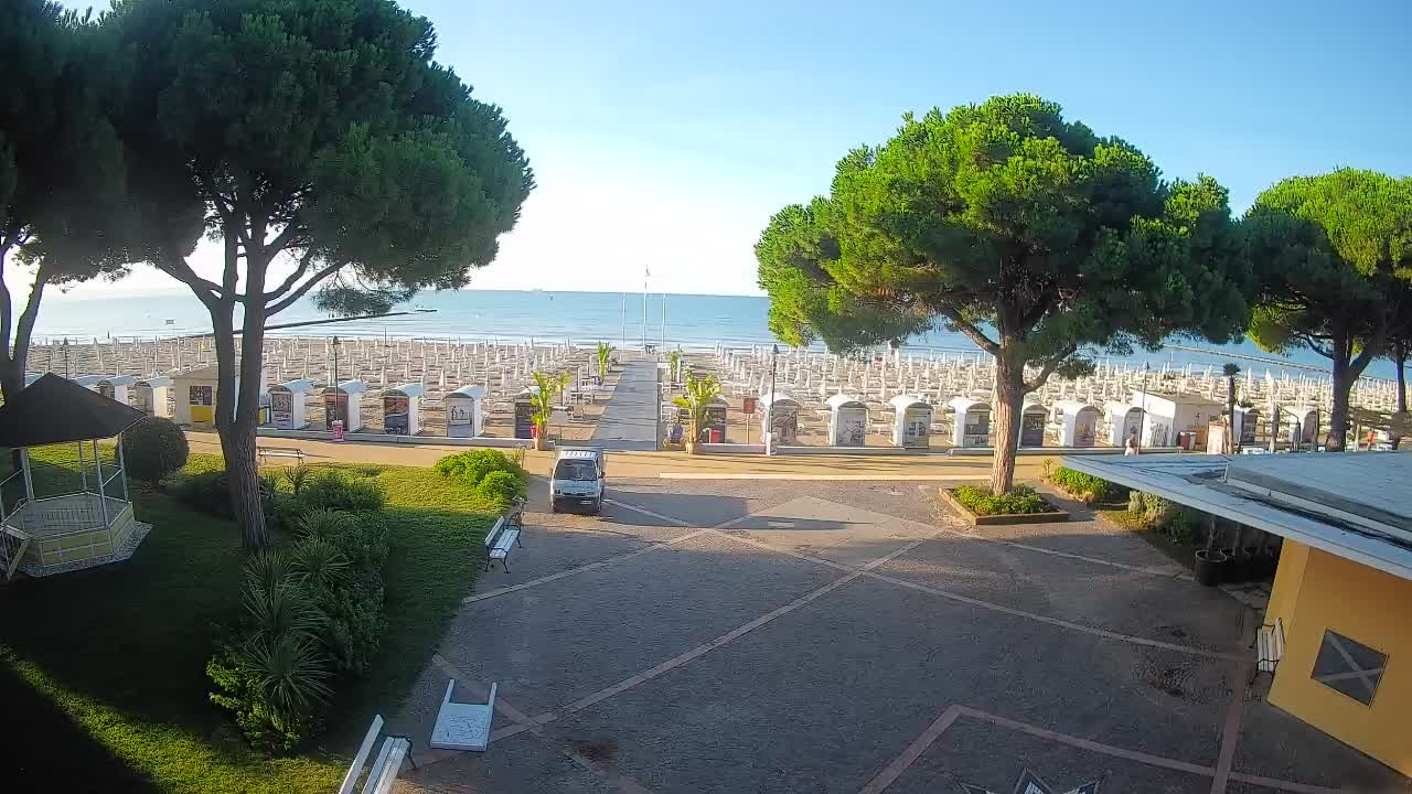 Web kamera Grado – Ulaz na plažu (Lido di Grado)
