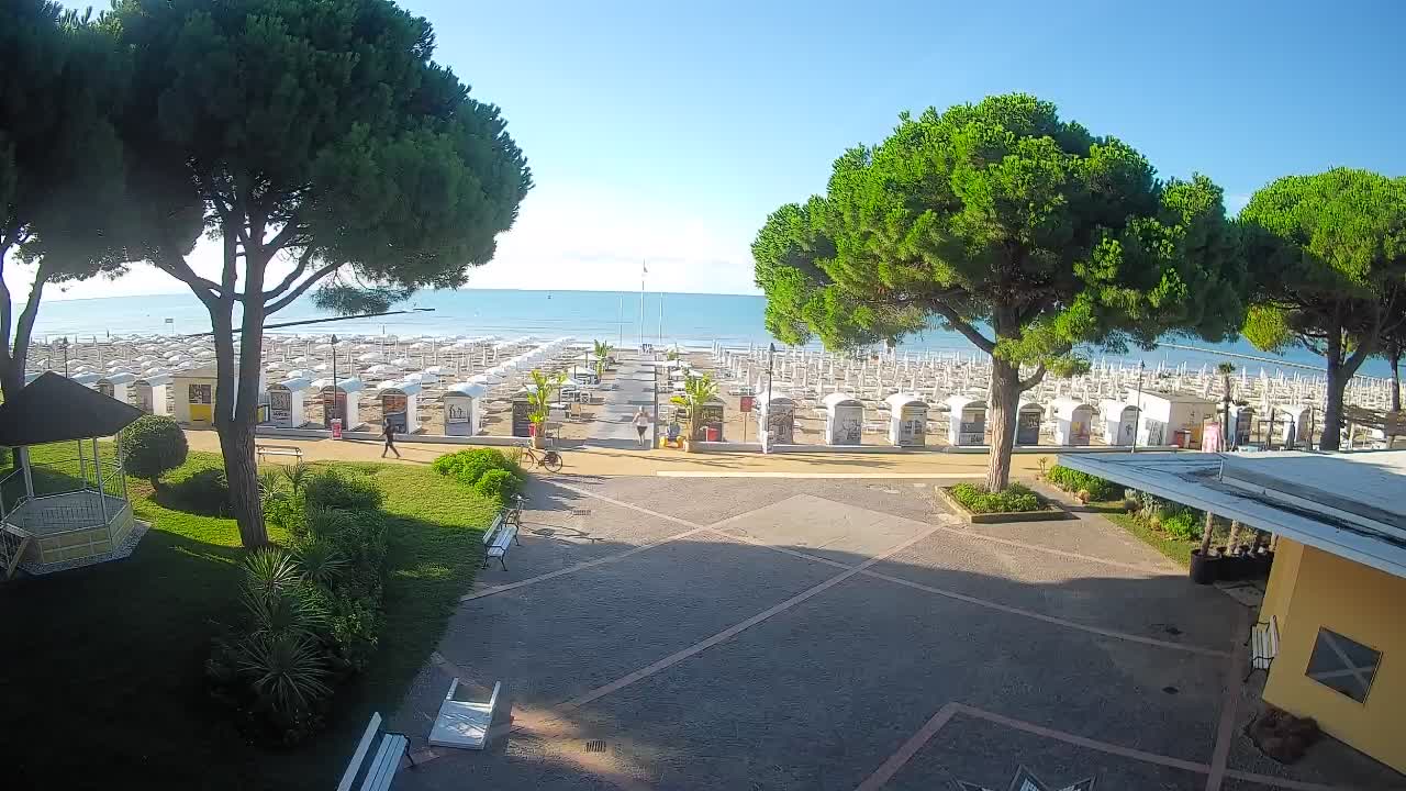 Webcam Grado – Entrée de la plage (Lido di Grado)