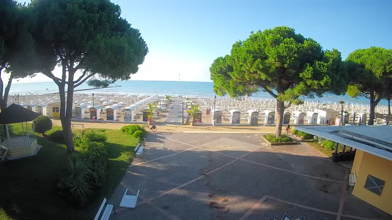 Webcam de Grado – Entrada de la playa (Lido di Grado)