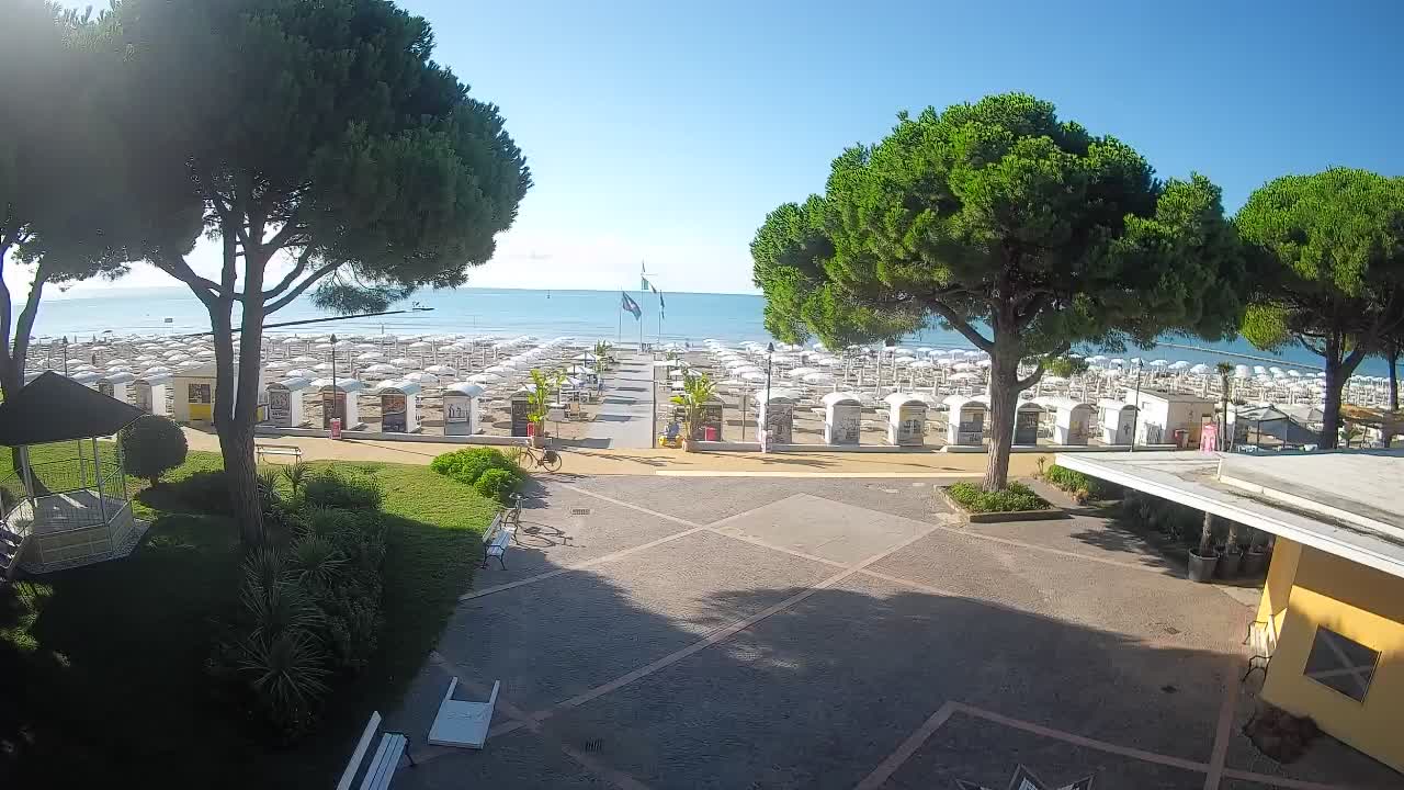 Spletna kamera Gradež (Grado) – Vhod na plažo