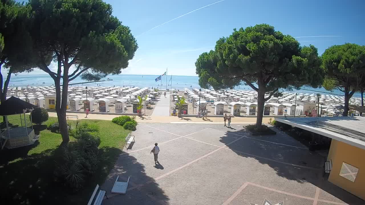 Webcam de Grado – Entrada de la playa (Lido di Grado)