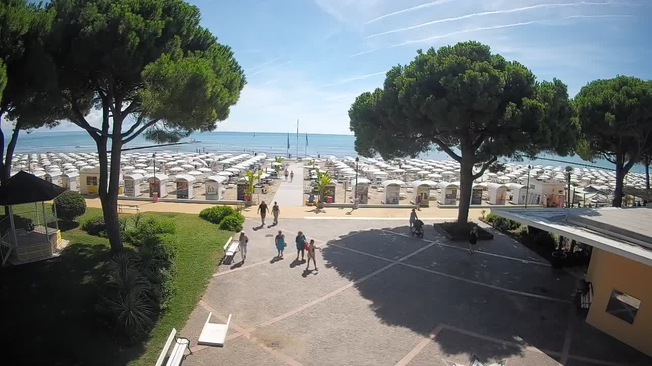 Spletna kamera Gradež (Grado) – Vhod na plažo