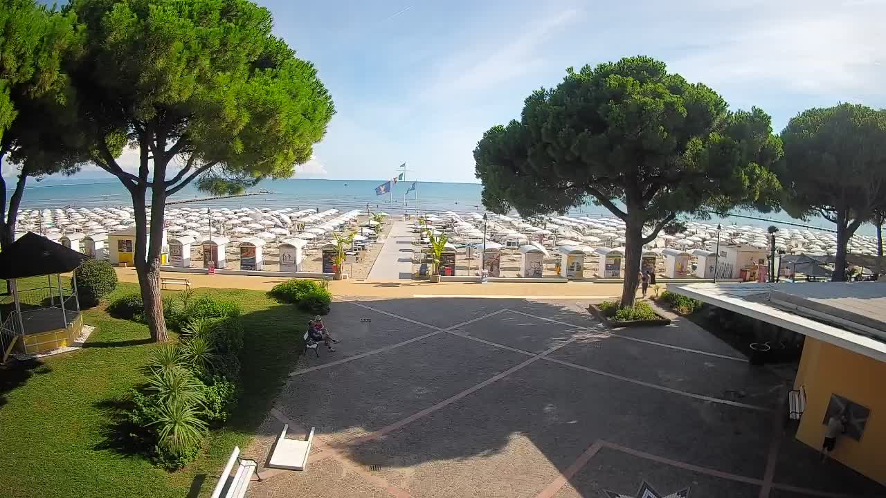 Grado Webcam – Strandzugang am Lido di Grado