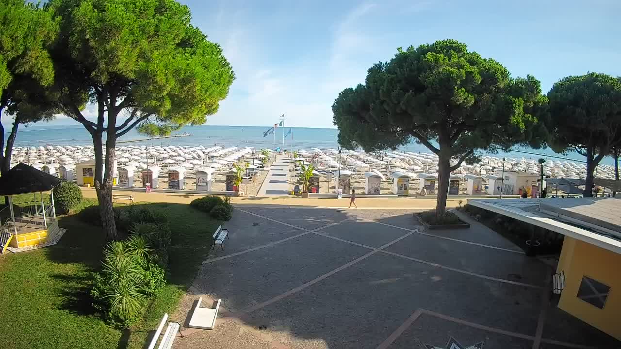 Webcam Grado – Entrée de la plage (Lido di Grado)