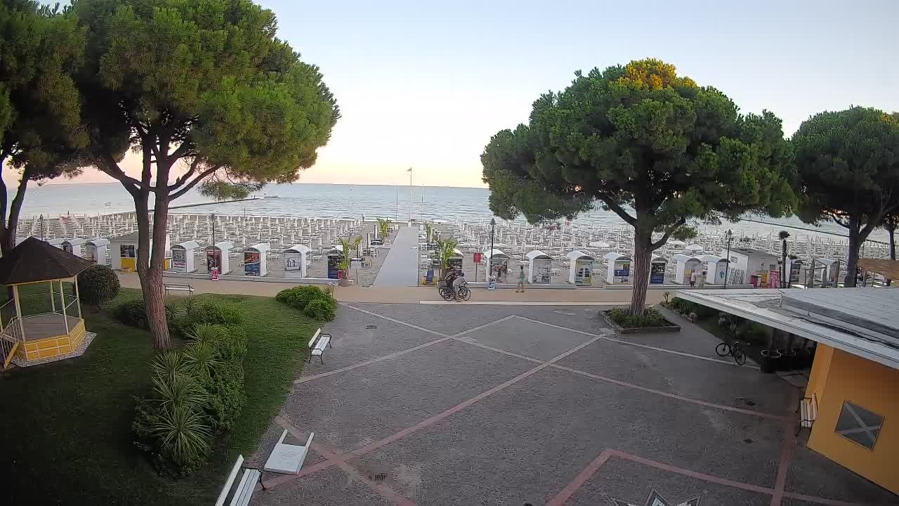 Web kamera Grado – Ulaz na plažu (Lido di Grado)