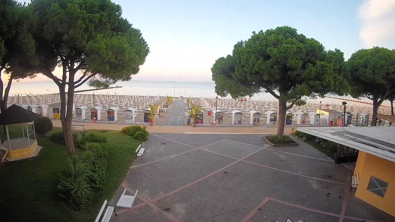 Web kamera Grado – Ulaz na plažu (Lido di Grado)