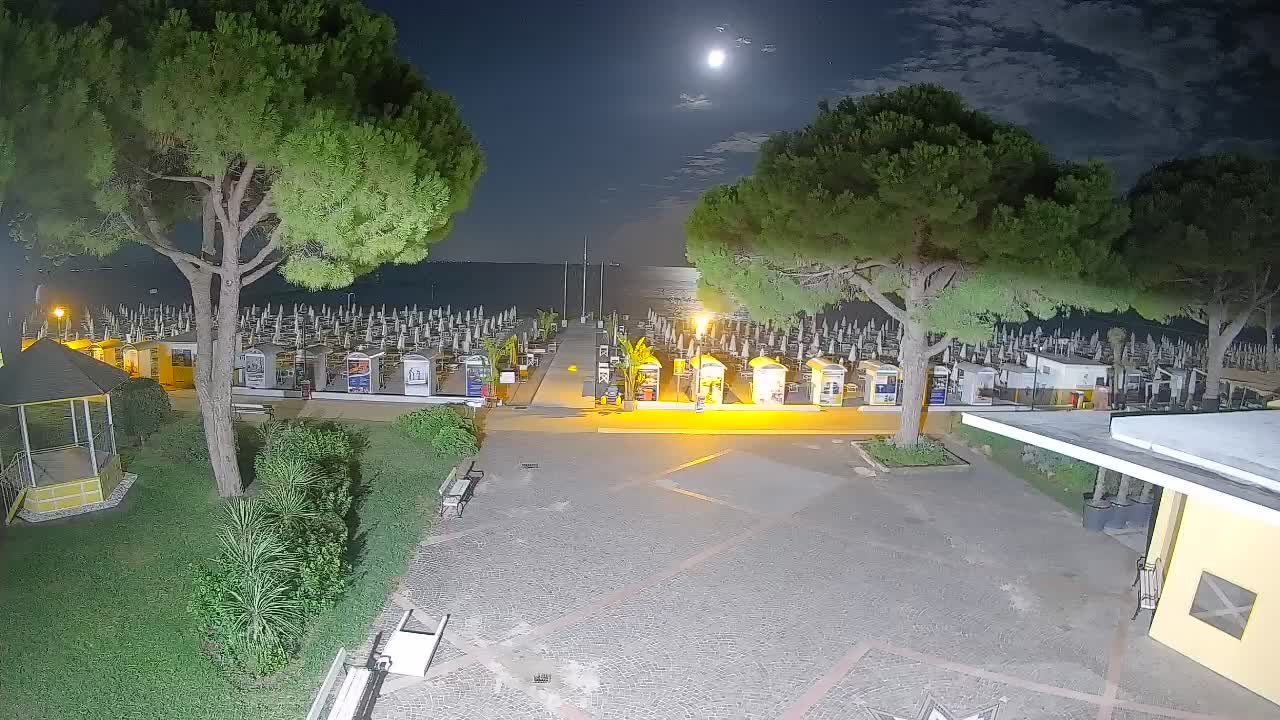 Webcam Grado – Entrée de la plage (Lido di Grado)
