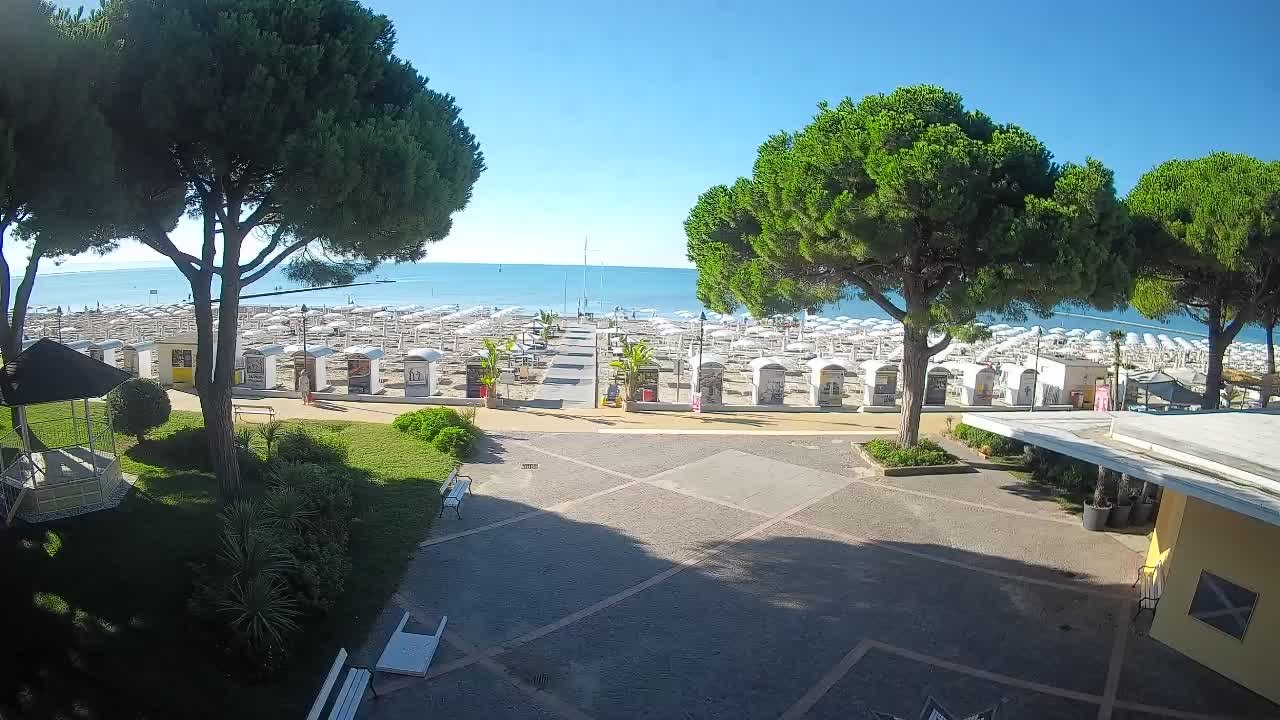 Webcam Grado – Entrée de la plage (Lido di Grado)