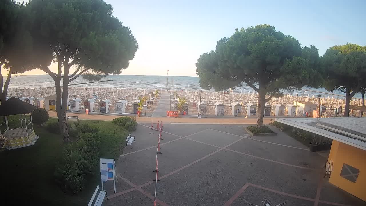 Webcam de Grado – Entrada de la playa (Lido di Grado)