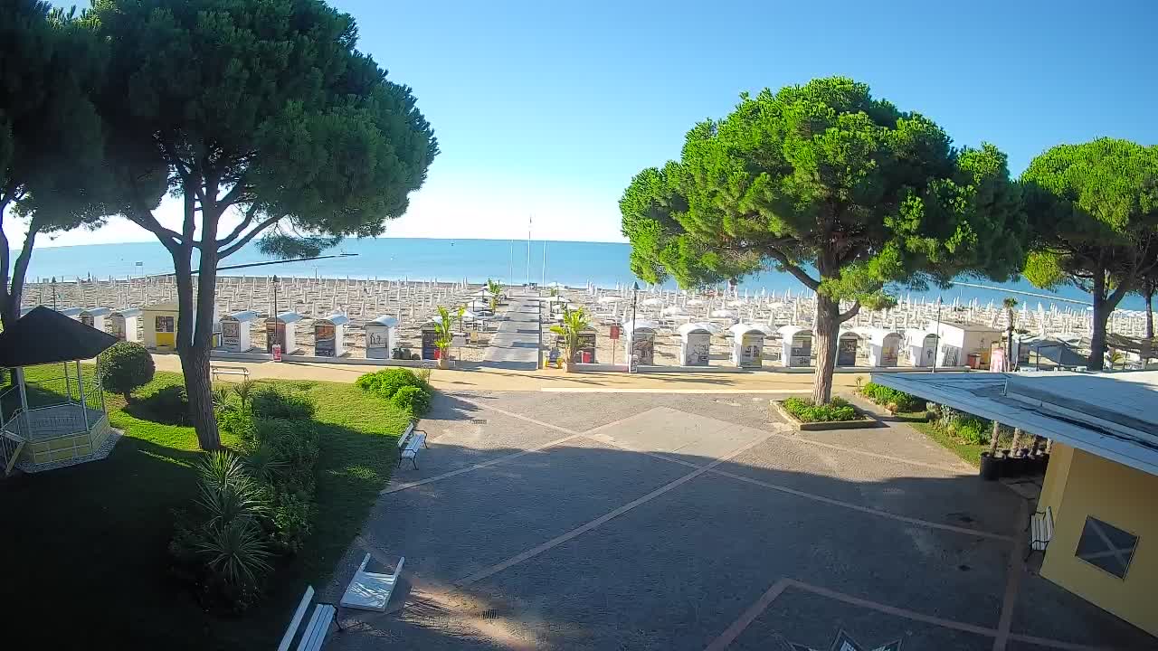 Webcam Grado – Entrée de la plage (Lido di Grado)