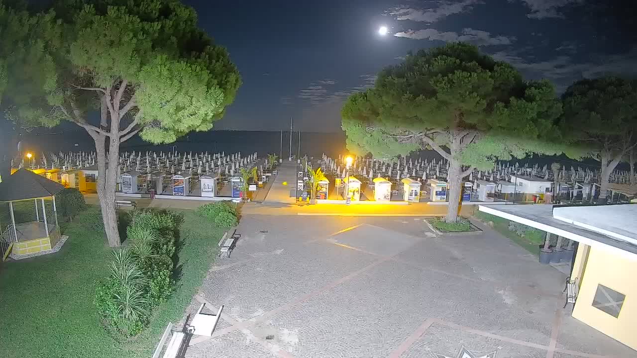 Grado Webcam – Strandzugang am Lido di Grado