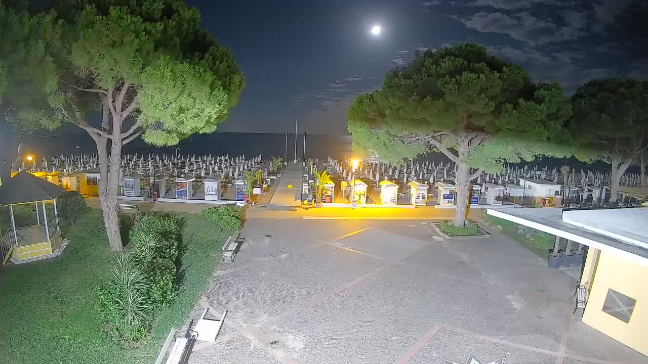 Webcam de Grado – Entrada de la playa (Lido di Grado)