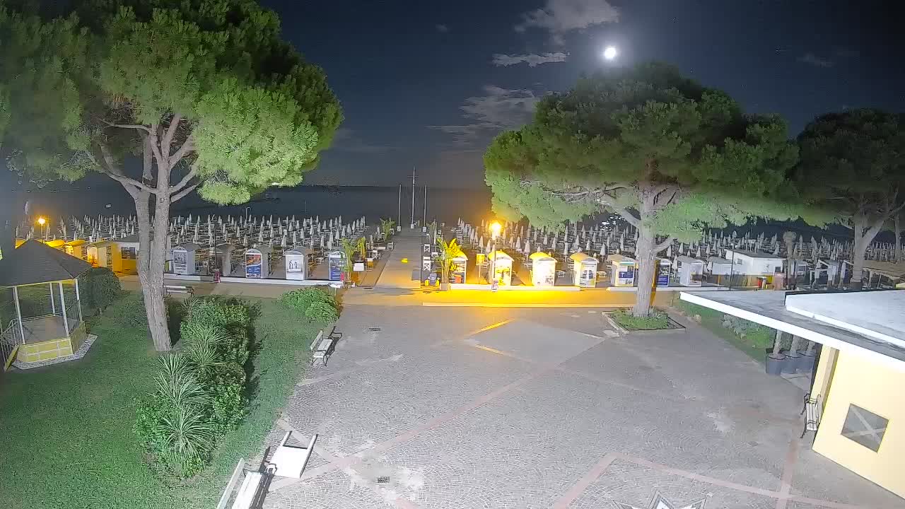 Webcam Grado – Entrée de la plage (Lido di Grado)