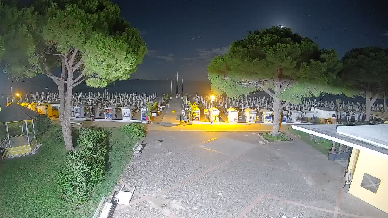 Web kamera Grado – Ulaz na plažu (Lido di Grado)