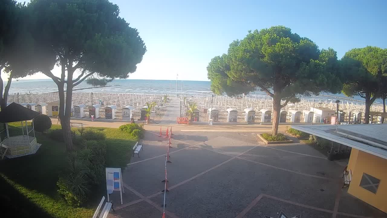 Webcam Grado – Entrée de la plage (Lido di Grado)