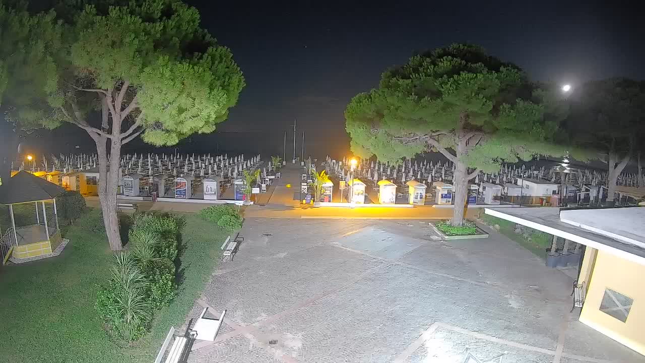 Web kamera Grado – Ulaz na plažu (Lido di Grado)