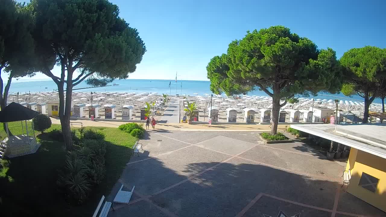 Webcam Grado – Entrée de la plage (Lido di Grado)