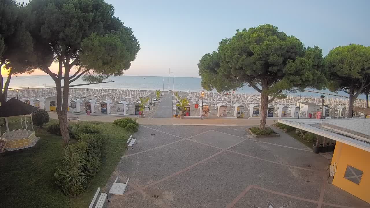 Spletna kamera Gradež (Grado) – Vhod na plažo
