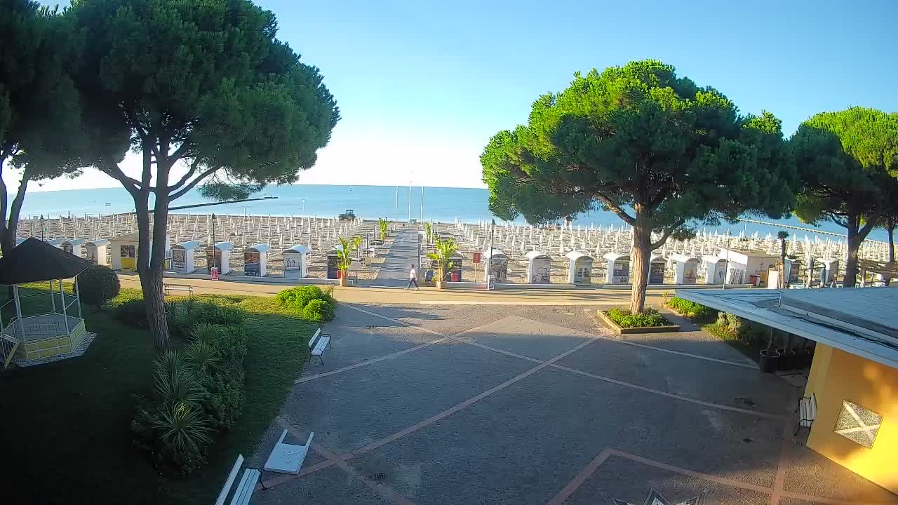 Grado Webcam – Strandzugang am Lido di Grado