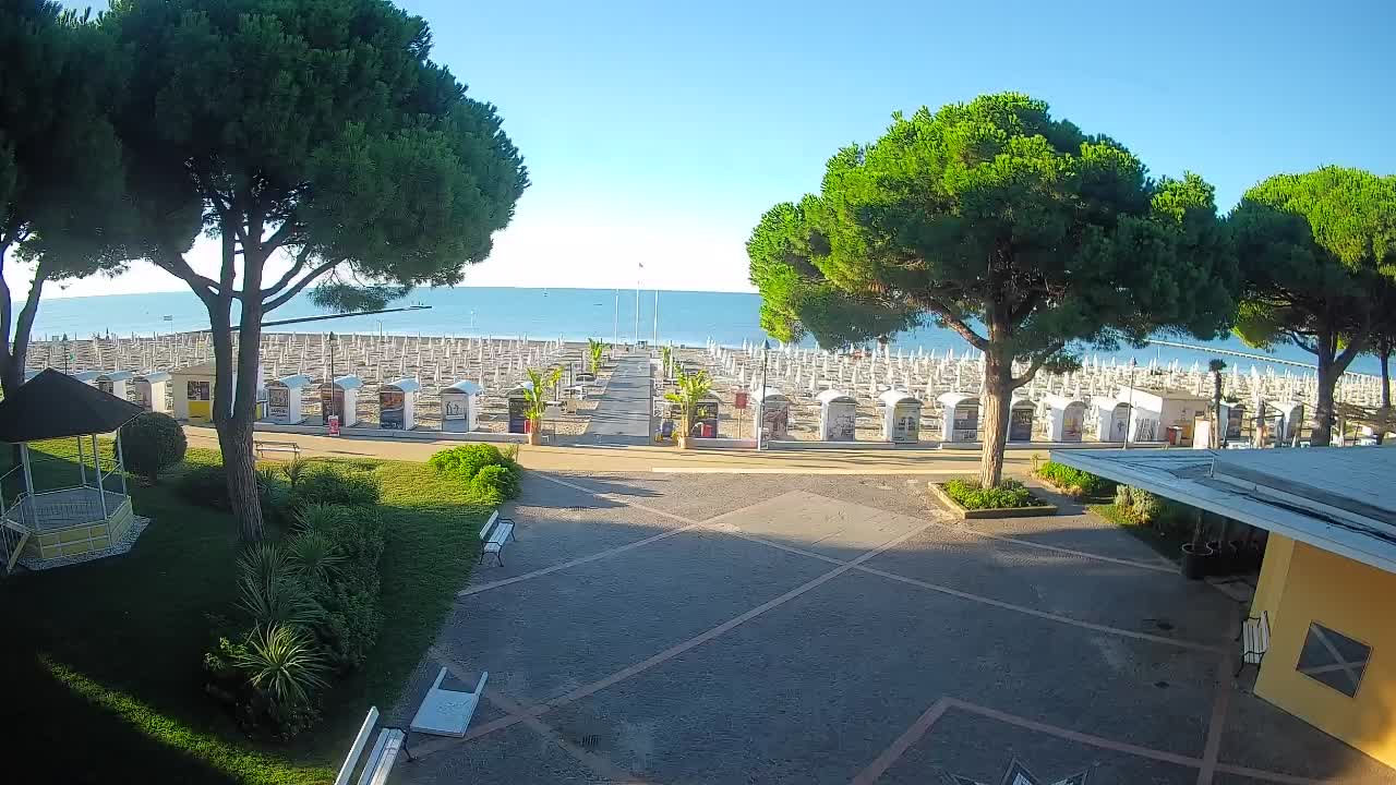 Web kamera Grado – Ulaz na plažu (Lido di Grado)
