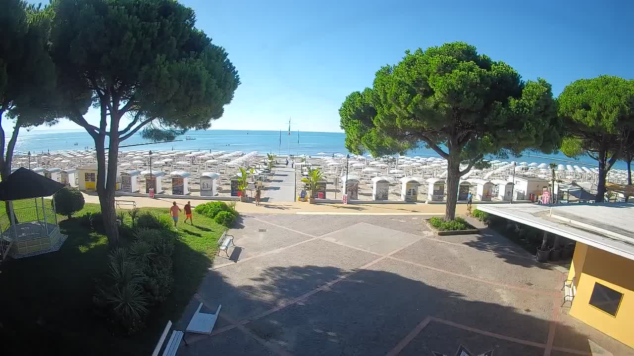 Webcam Grado – Entrée de la plage (Lido di Grado)