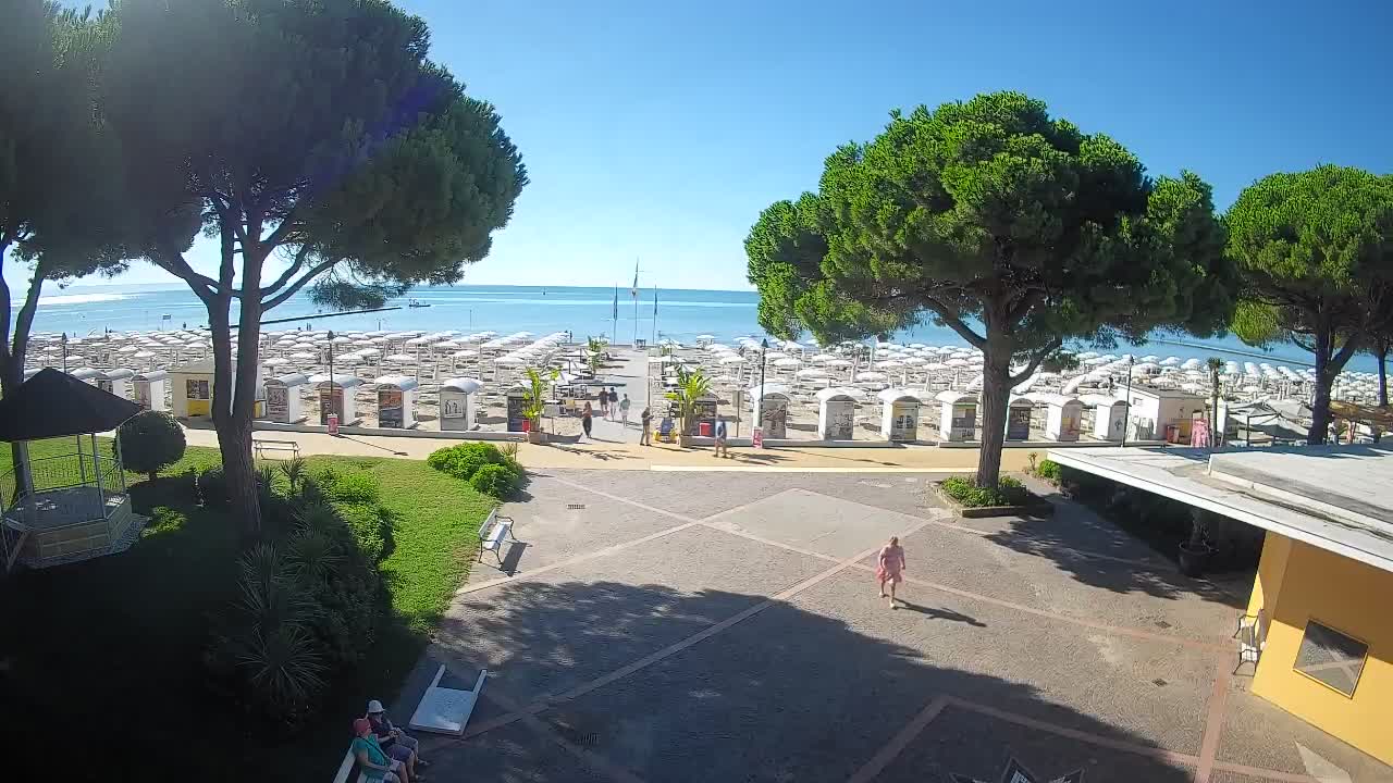 Webcam de Grado – Entrada de la playa (Lido di Grado)