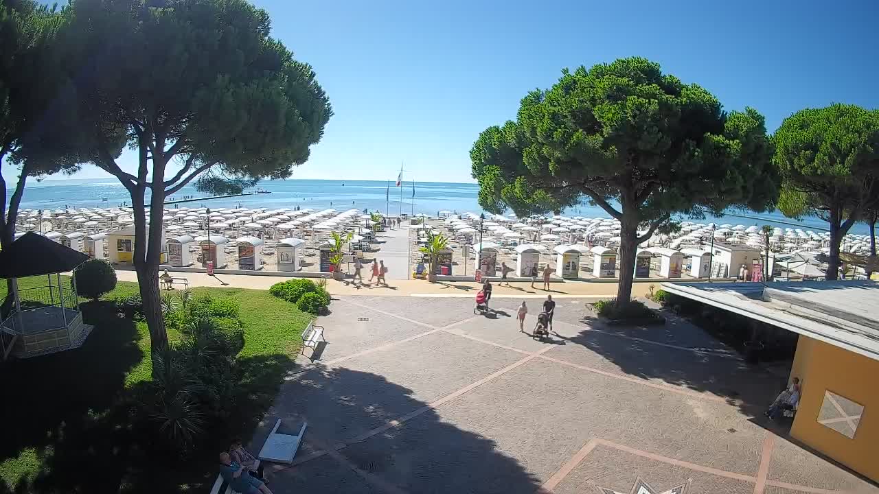 Grado Webcam – Strandzugang am Lido di Grado