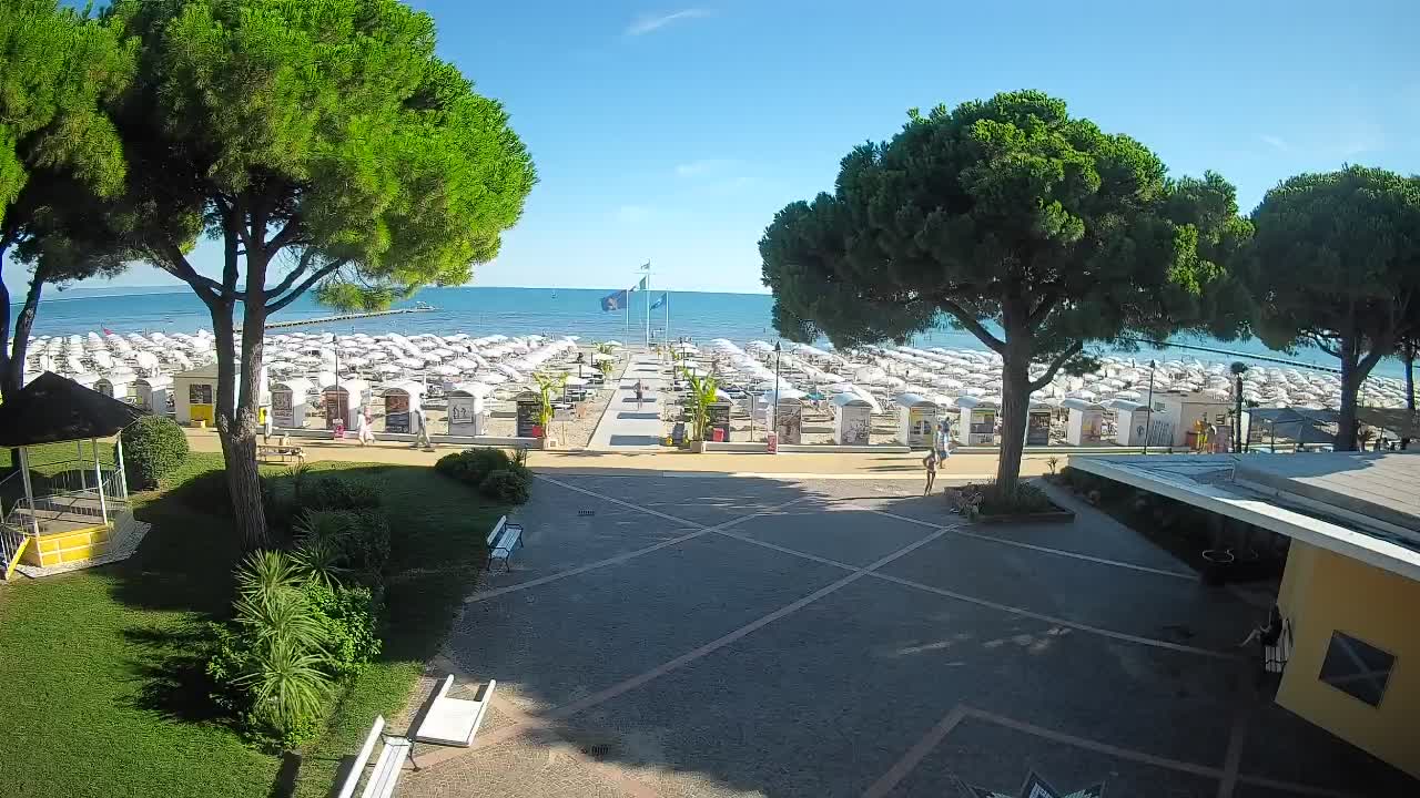 Web kamera Grado – Ulaz na plažu (Lido di Grado)
