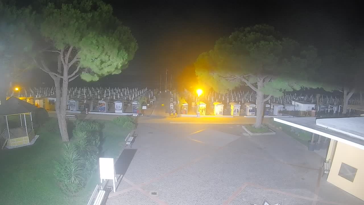 Webcam de Grado – Entrada de la playa (Lido di Grado)