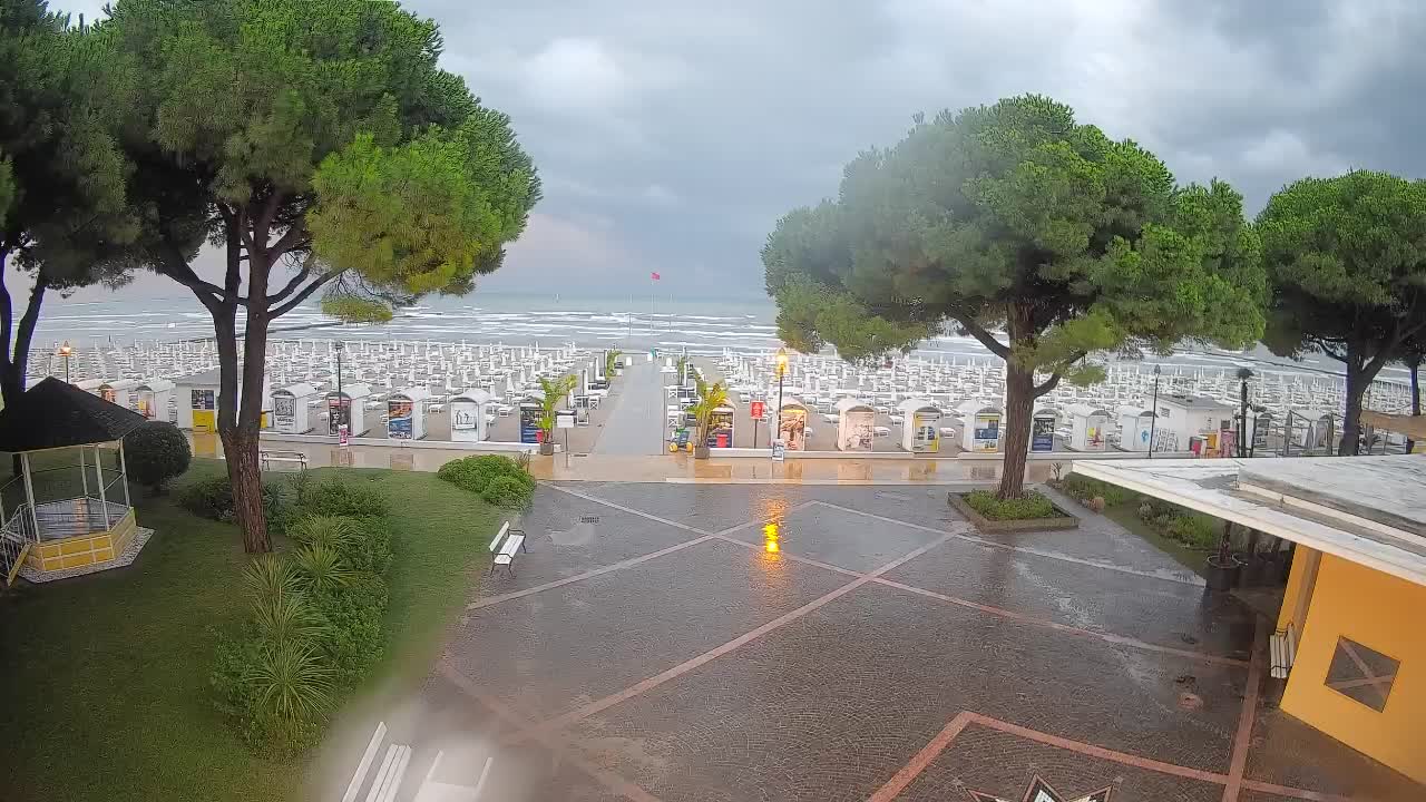Webcam de Grado – Entrada de la playa (Lido di Grado)