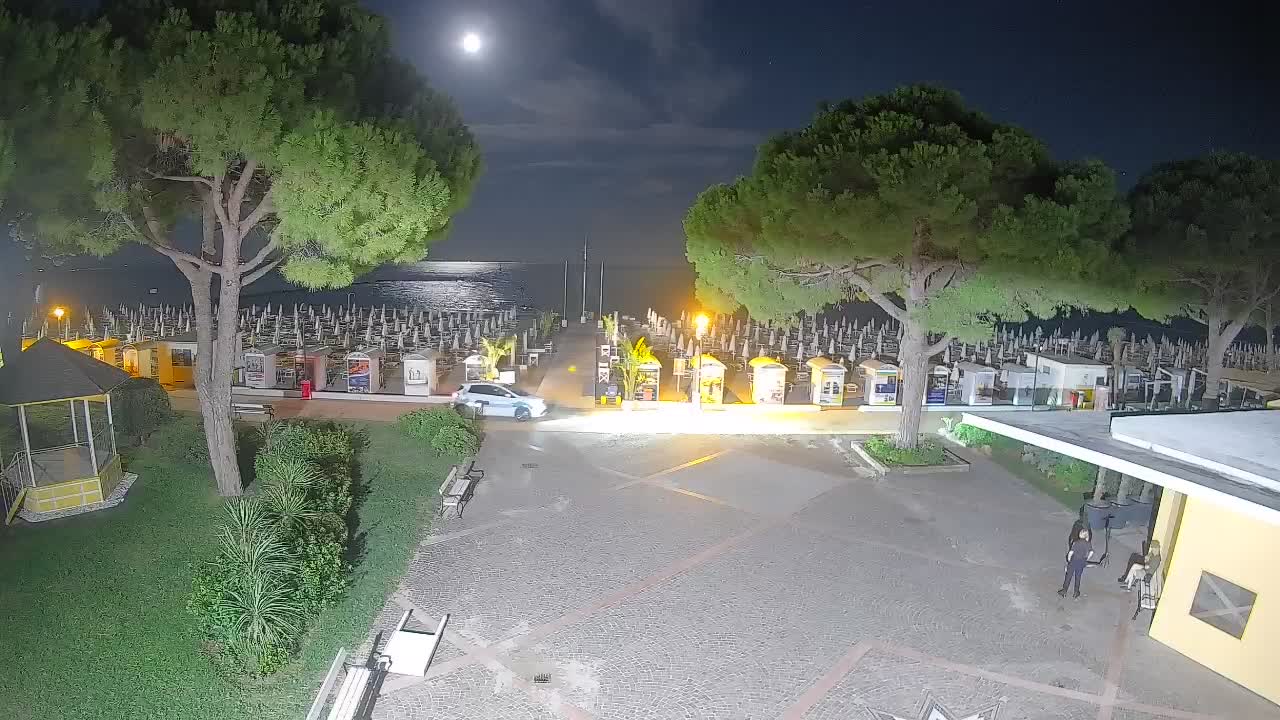 Webcam Grado – Entrée de la plage (Lido di Grado)