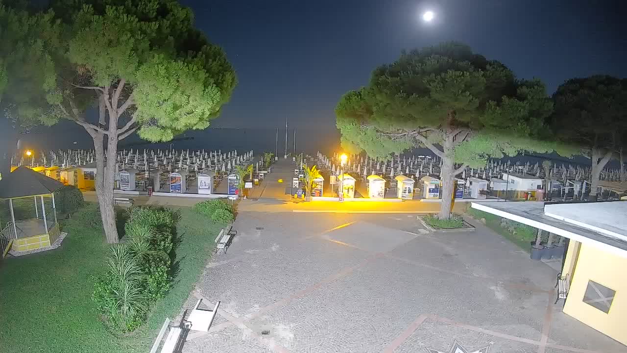 Spletna kamera Gradež (Grado) – Vhod na plažo