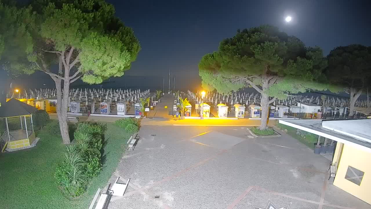 Web kamera Grado – Ulaz na plažu (Lido di Grado)
