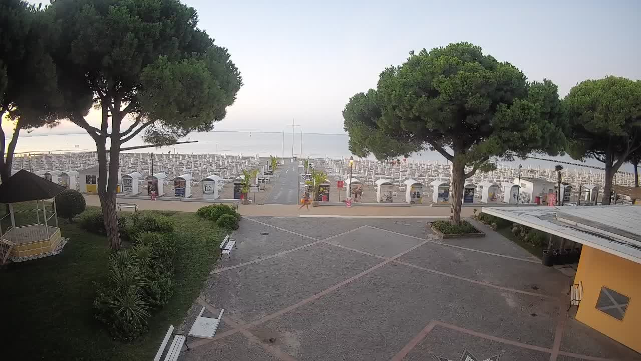 Webcam Grado – Entrée de la plage (Lido di Grado)