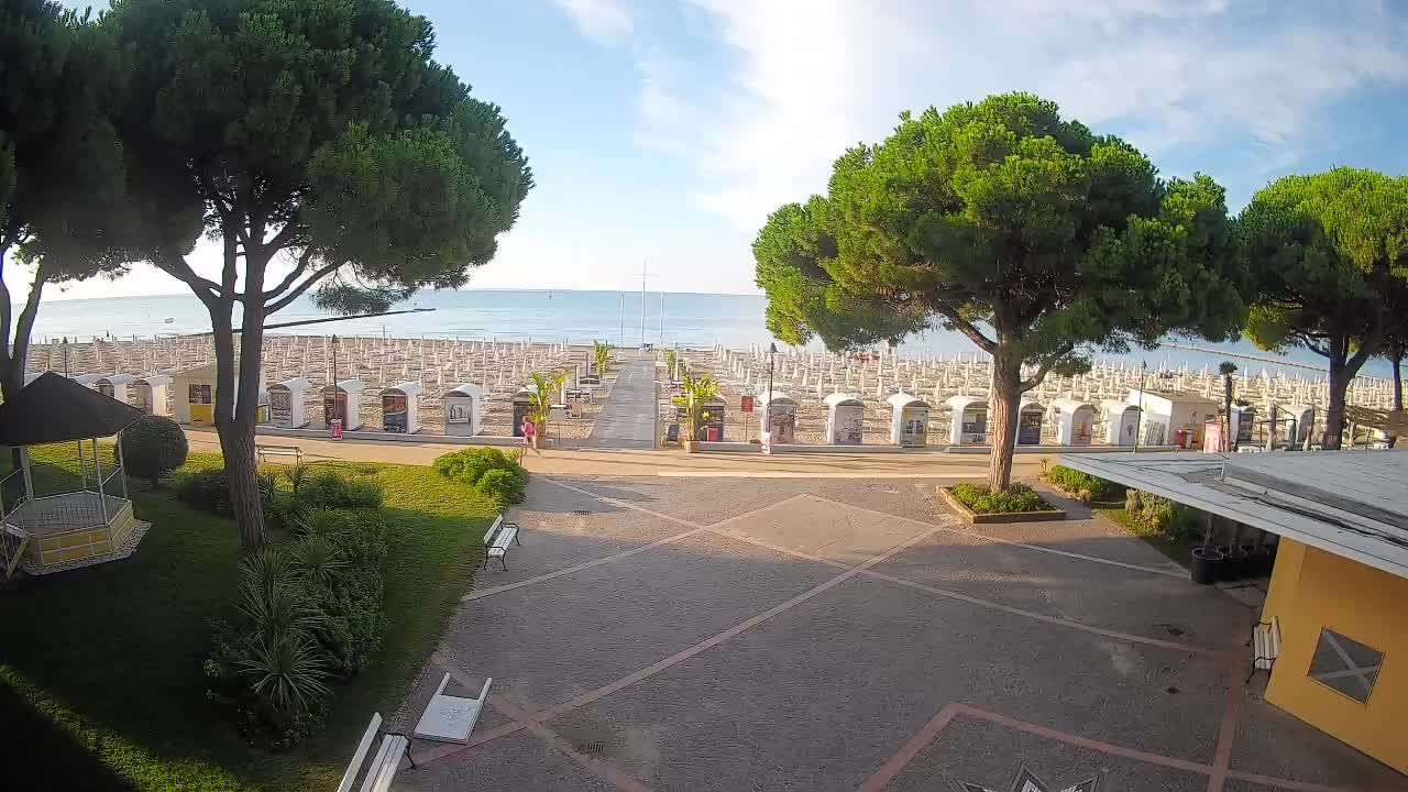 Spletna kamera Gradež (Grado) – Vhod na plažo