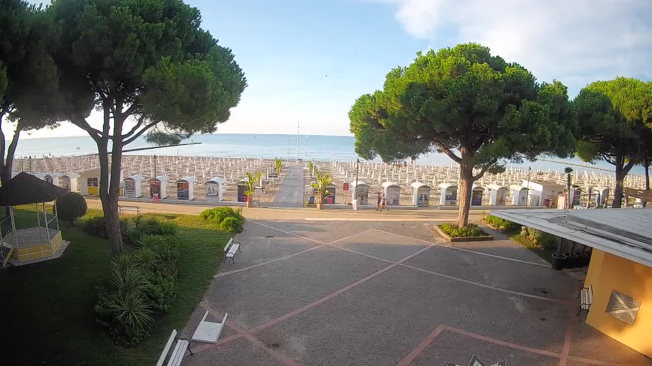 Web kamera Grado – Ulaz na plažu (Lido di Grado)