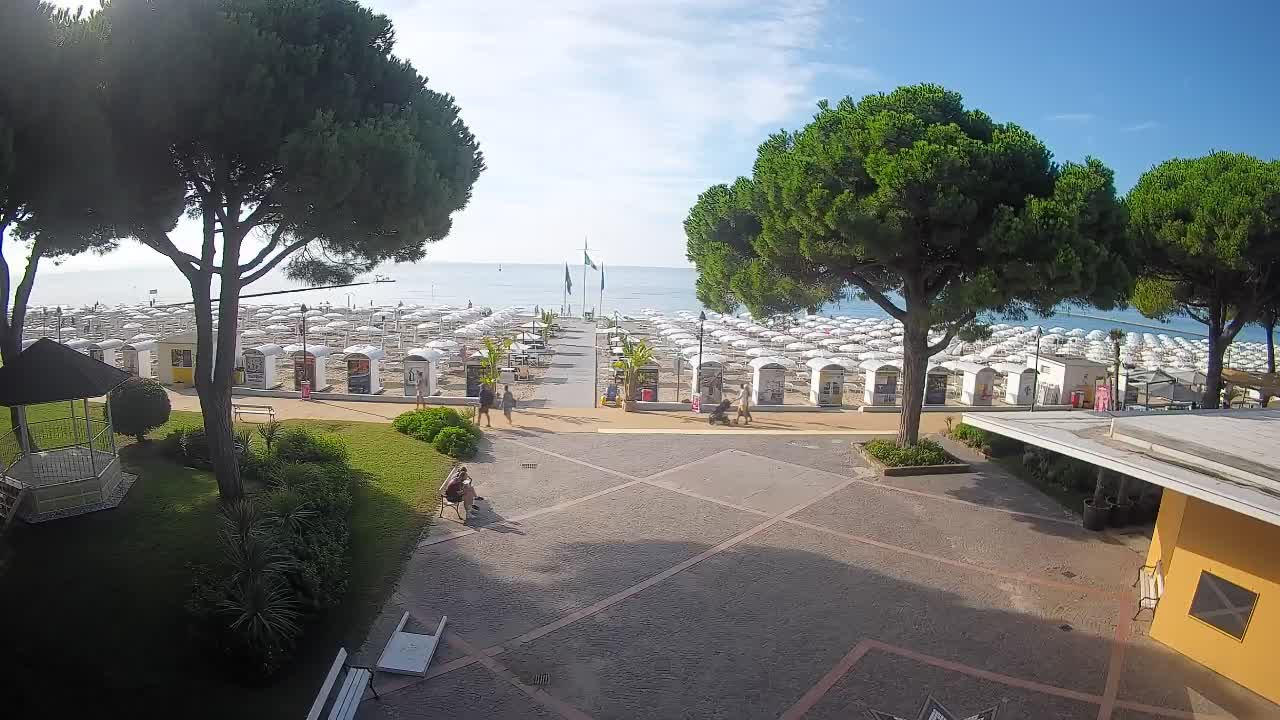 Spletna kamera Gradež (Grado) – Vhod na plažo